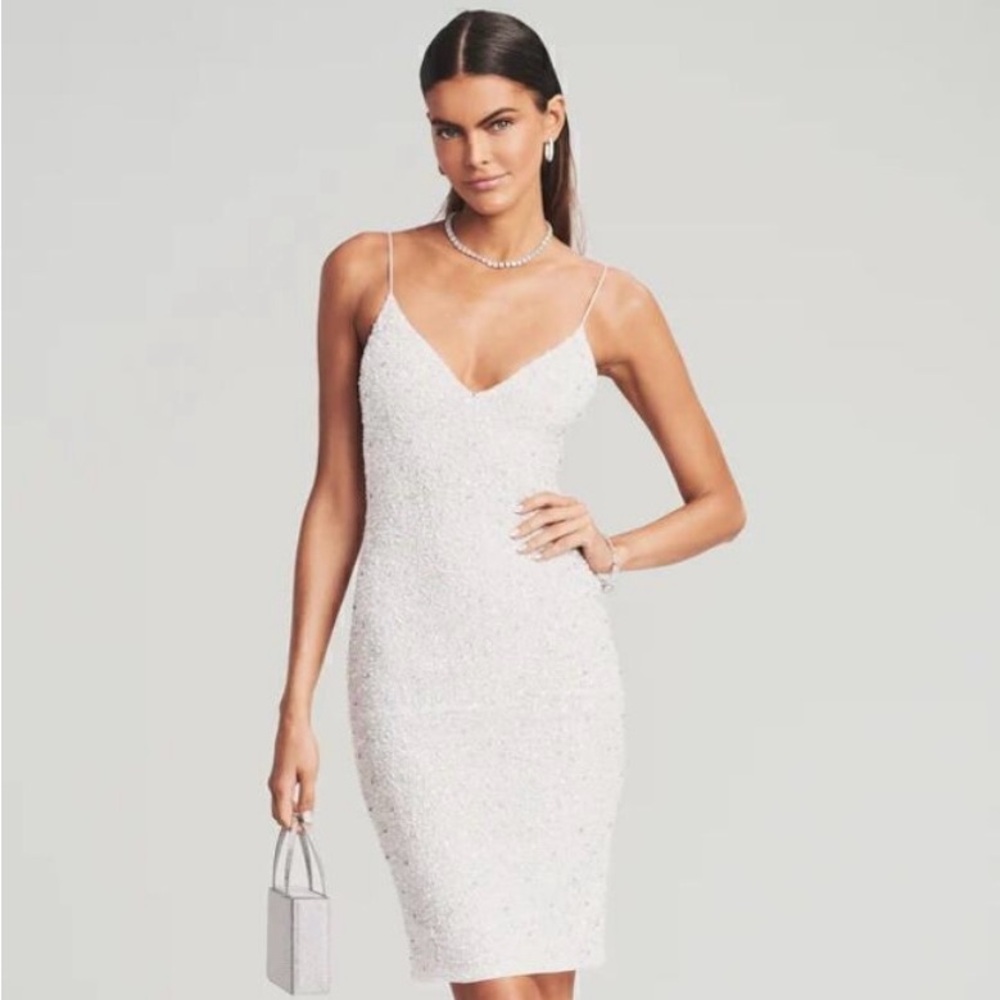Retrofete Billie Sequin midi dress